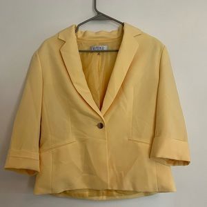 Yellow blazer